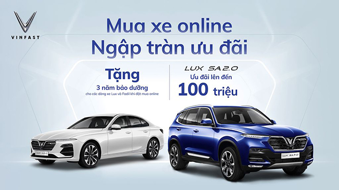 Vinfast chính thức tung ra nhiều khuyến mãi khi mua xe